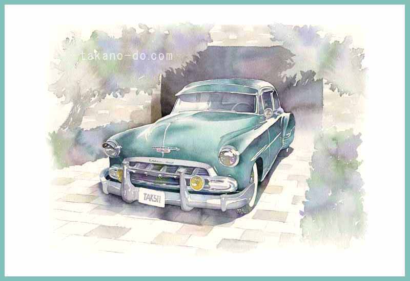 �Ԃ̐��ʉ�@No.003 �P�X�T�Q�N���@CHEVROLET�@�i�V�{���[�j Big
