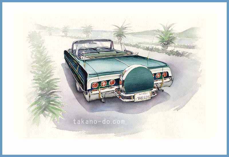 �Ԃ̐��ʉ�@No.005�@�P�X�U�S�N���@CHEVROLET�@INPARA �i�V�{���[�C���p���j Big